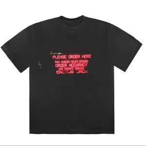 Travis Scott Order Here T x McDonald’s